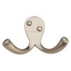 Heritage V1060 Satin Nickel Double Coat Hook 64mm