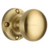 Heritage V980 Satin Brass Victoria Door Knobs 57mm