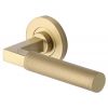 Heritage RS2260-SB Satin Brass Signac Door Handles