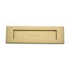 Heritage V850 Satin Brass Letter Plate 203x76mm (8x3in)