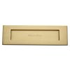 Heritage V850 Satin Brass Letter Plate 305x102mm (12x4in)