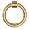 Heritage K1270 Satin Brass Ring Door Knocker 107mm