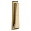 Heritage K1310 Satin Brass Slim Door Knocker 165mm