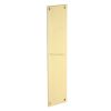 Heritage V740 Satin Brass Finger Plate 350x76mm