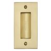 Heritage C1820 Satin Brass Flush Pull Handle 102x51mm