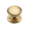 Heritage C2240 Satin Brass Round Cabinet Knob 25mm