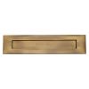 Heritage V850 Antique Brass Letter Box 331x80mm