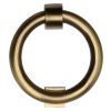 Heritage K1270 Antique Brass Ring Door Knocker 107mm