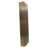 Heritage S640 Antique Brass Shaped Finger Plate 305x77mm