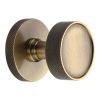 Heritage OWN5490 Owen Antique Brass Door Knob Set