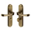 Heritage V6070 Antique Brass Gloucester Bathroom Handles