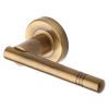 Heritage V2100 Antique Brass Alicia Lever on Rose