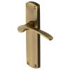 Heritage DIP7810 Antique Brass Diplomat Latch Handles