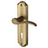 Heritage HOW1300 Antique Brass Howard Lock Handles