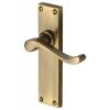 Heritage V803 Antique Brass Bedford Latch Handles