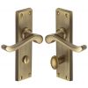 Heritage V815 Antique Brass Bedford Bathroom Handles