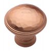 Heritage C4545 Satin Rose Gold Beaten Cabinet Knob 32mm