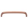 Heritage C1800 Satin Rose Gold D Shaped Cabinet Handle