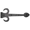 Black Antique Iron Tudor Decorative Dummy Hinges 406mm Pairs