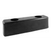 Extra Large Black Rubber Door Stop 195x50x50mm