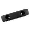 Extra Large Black Rubber Door Stop 195x50x50mm