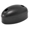 Oval Black Rubber Door Stop or Buffer