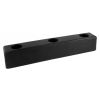 Extra Long Black Heavy Duty Door Stop or Buffer