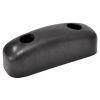 Black Heavy Duty Radiused Rubber Door Stop or Buffer