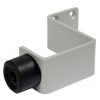 Silver Wall Mounted Door Stop or Buffer 70mm
