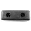 Heavy Duty Extended Black Rubber Door Stop or Buffer