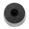 Conical Black Rubber Door Stop or Buffer 85x52mm