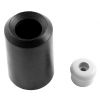 Black Rubber Door Buffer and Holder