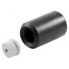 Black Rubber Door Buffer and Holder
