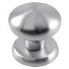 Satin Stainless Steel Centre Door Knob 70mm