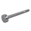 Satin Stainless Steel Centre Door Knob 70mm