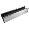 Satin Stainless Slim Telescopic Letter Plate 300x70mm