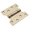 Grade 13 PVD Brass Stainless Parliament Hinge 102x50x102mm In Pairs