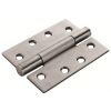 Satin Stainless 4x3inx3mm Grade 14 Concealed Bearing Hinge In Pairs