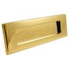 PVD None Tarnish Brass Letter Plate 282x80mm