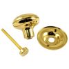 PVD None Tarnish Brass Centre Door Knob 80mm