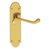 PVD None Tarnish Brass Oakley Latch Door Handles