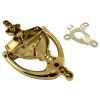 Hoppe Polished Brass Traditional Urn Door Knocker