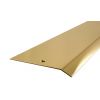 Polished Brass Threshold Strip 1 Bevel Edge