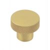 Hoxton Wenlock Diamond Knurled Cabinet Knob 30mm