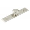 Hoxton Rushton Cabinet Knob Stepped Back Plate 140x30mm