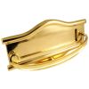 Polished Brass Postal Knocker Letter Plate 311x159mm