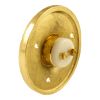 Polished Brass Circular Bell Push 60mm