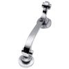 Chrome Scroll Door Knocker 146x32mm