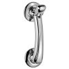 Polished Chrome Bow Door Knocker 135x42mm