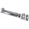 Polished Chrome Straight Locking Door Bolt 152mm